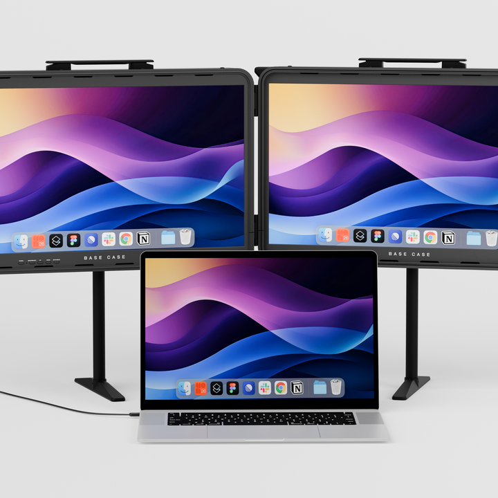 Base Case Executive - 23.8" Dual Screen 4K/UHD Workstation